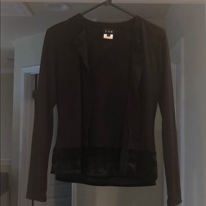 ICB large top and small cardigan